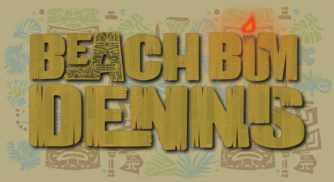 BeachBumDennis tiki w sign